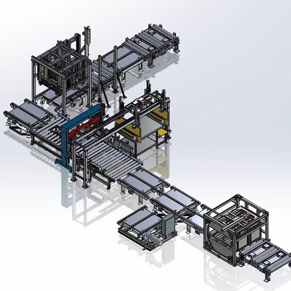 plywood packaging line
