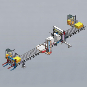 Flooring Automatic Packaging Line
