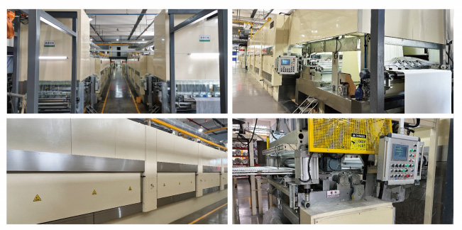 linha de impregna&ccedil;&atilde;o de papel melam&iacute;nico